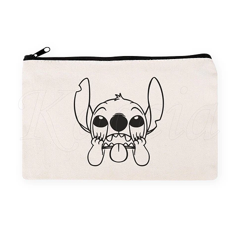 Nécessaire / Estojo Stitch Chateado