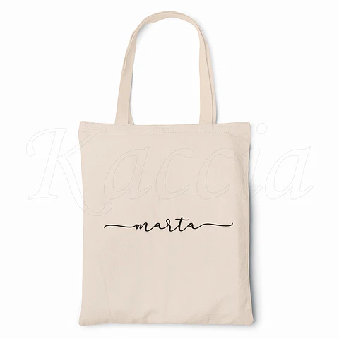 Saco Tote Bag Personalizado Nomes