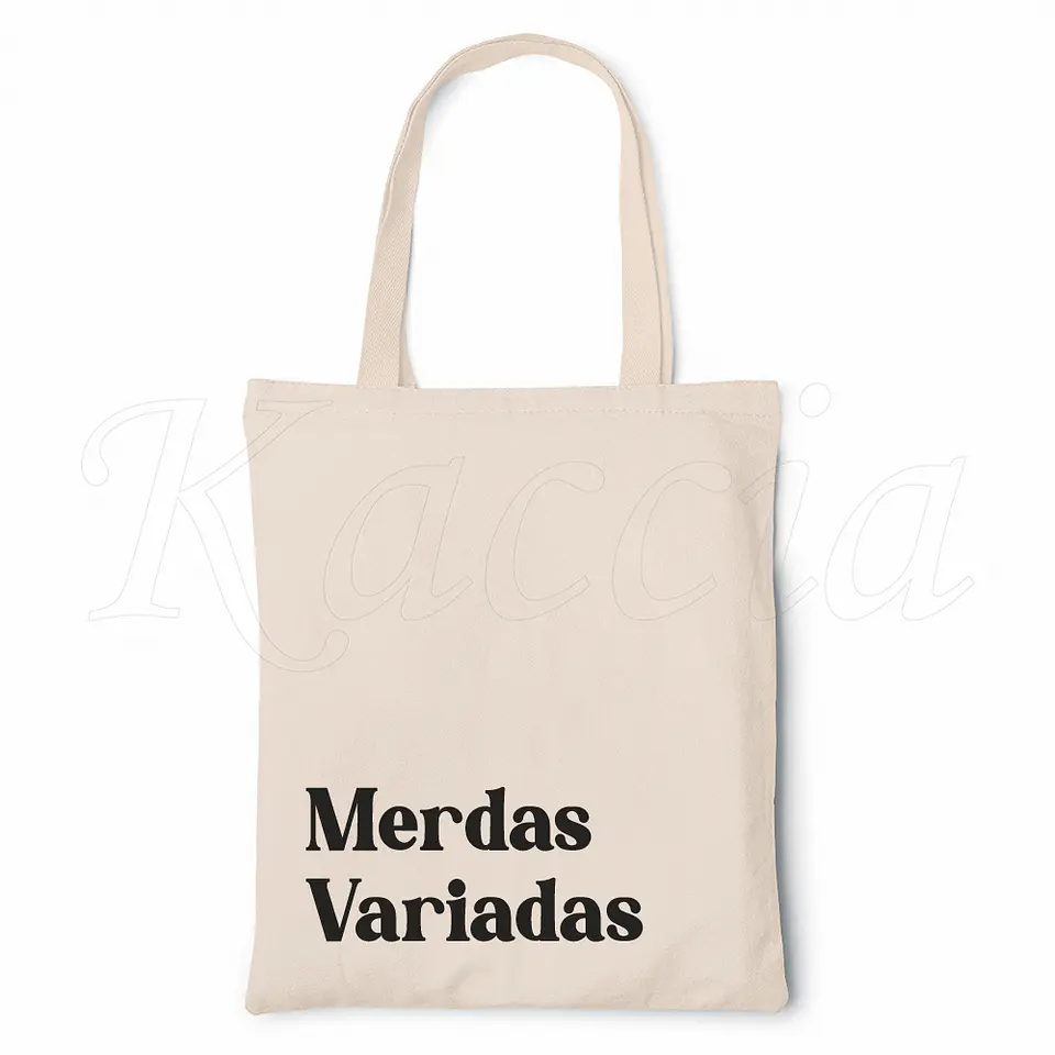 Saco Tote Bag Merdas Variadas 2
