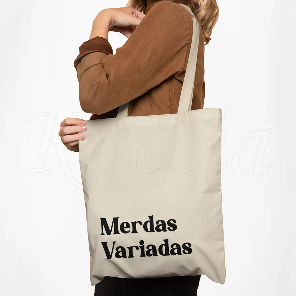 Saco Tote Bag Merdas Variadas 4