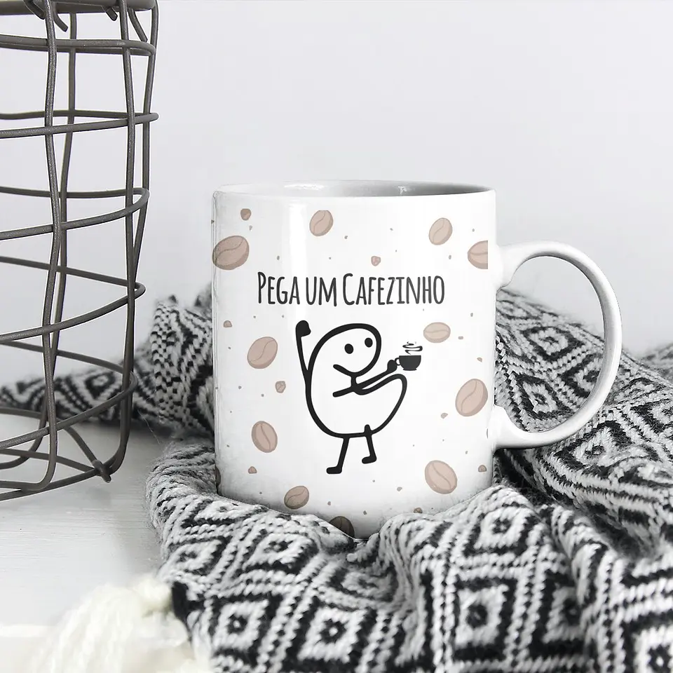 Caneca Desenrola, Bate, Pega um Cafezinho.. Flork 4