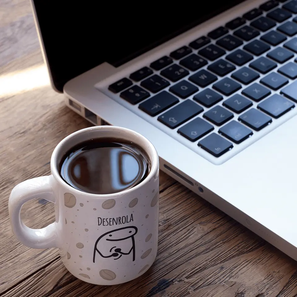 Caneca Desenrola, Bate, Pega um Cafezinho.. Flork 5