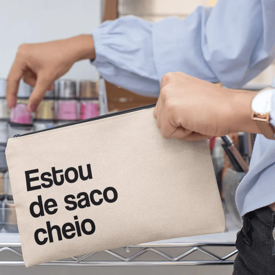 Nécessaire / Estojo Saco Cheio 7