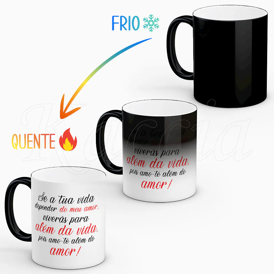 Caneca Personalizada Amo-te Além do Amor Mickey 2