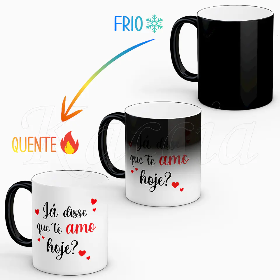 Caneca Personalizada Já disse que te Amo? Mickey 2