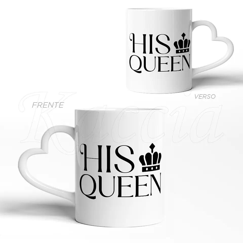 Conjunto de Canecas King & Queen 3