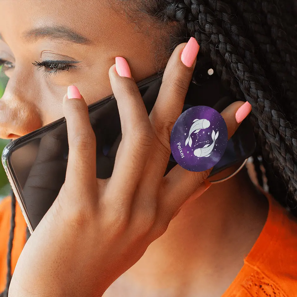 Pop Socket Personalizado Signos do Zodíaco 6
