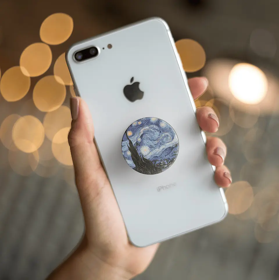 Pop Socket Noite Estrelada Van Gogh 4