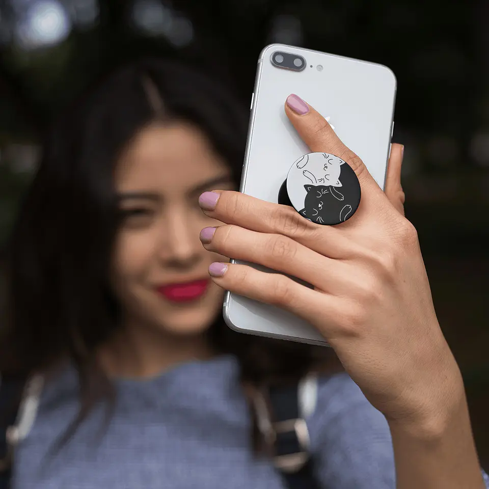 Pop Socket Yin Yang Cat 4