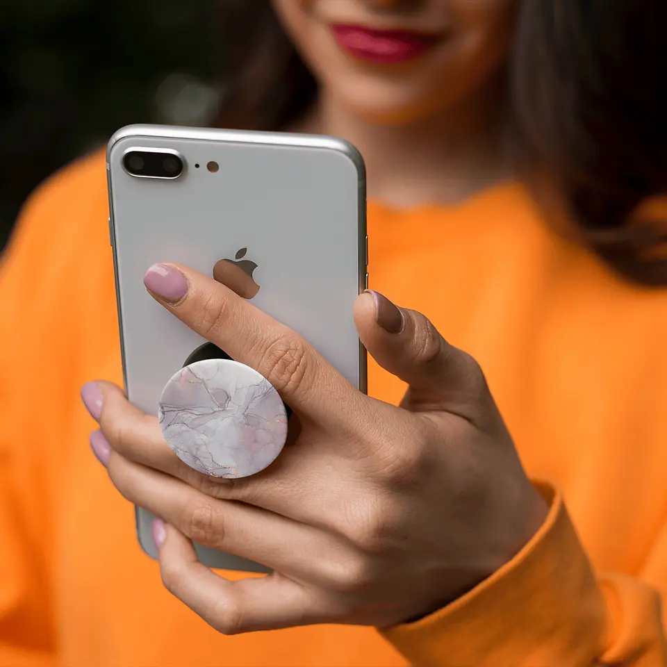 Pop Socket Mármore Rosa 3