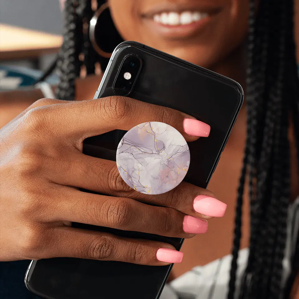 Pop Socket Mármore Rosa 4