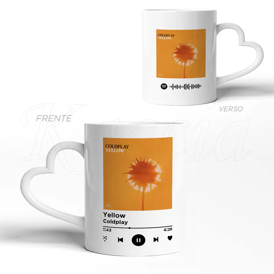 Caneca Personalizada Spotify Classic 6