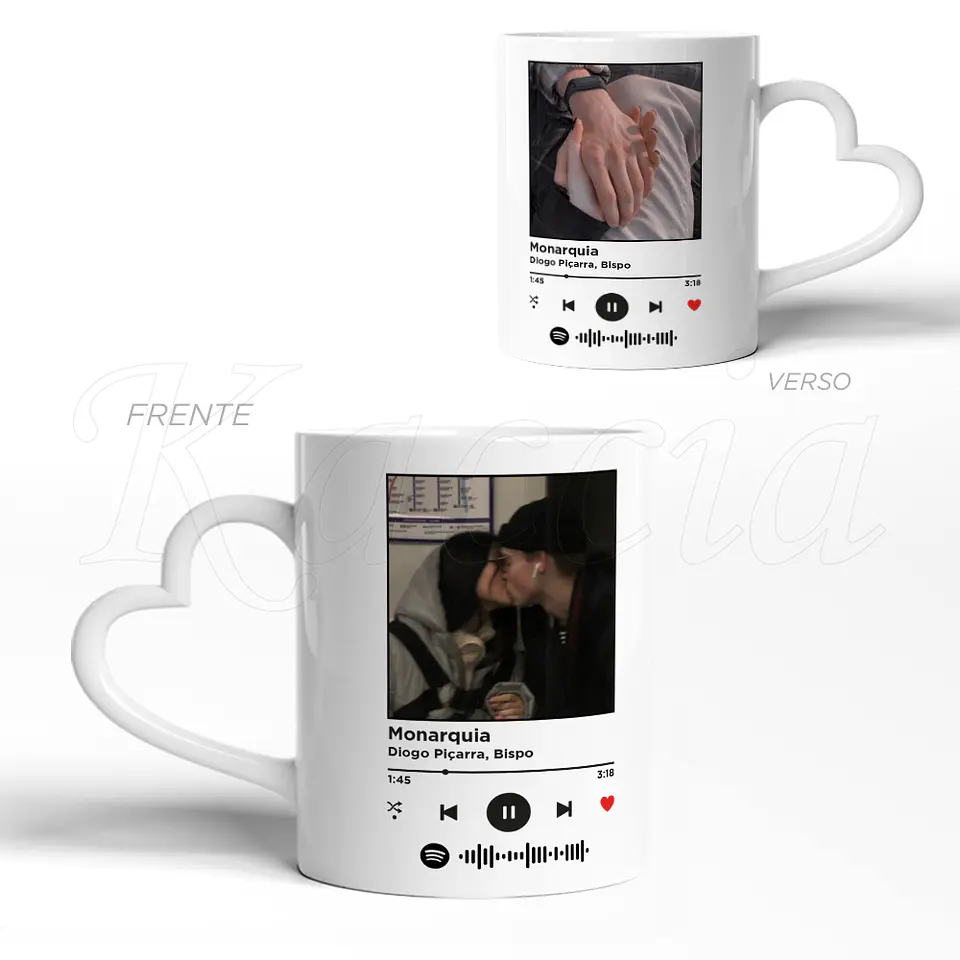 Caneca Personalizada Spotify Simple 6