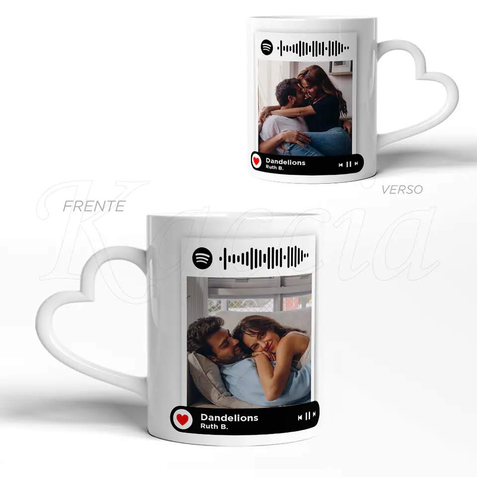 Caneca Personalizada Spotify Lovely 6
