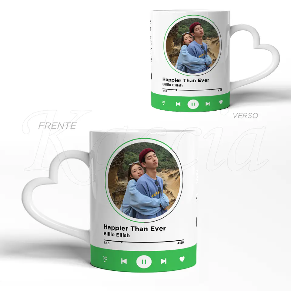 Caneca Personalizada Spotify Music 5