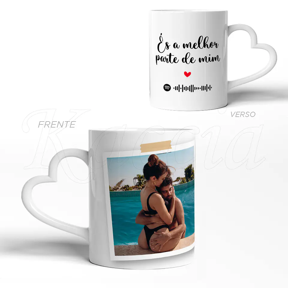 Caneca Personalizada Spotify com Frase 6