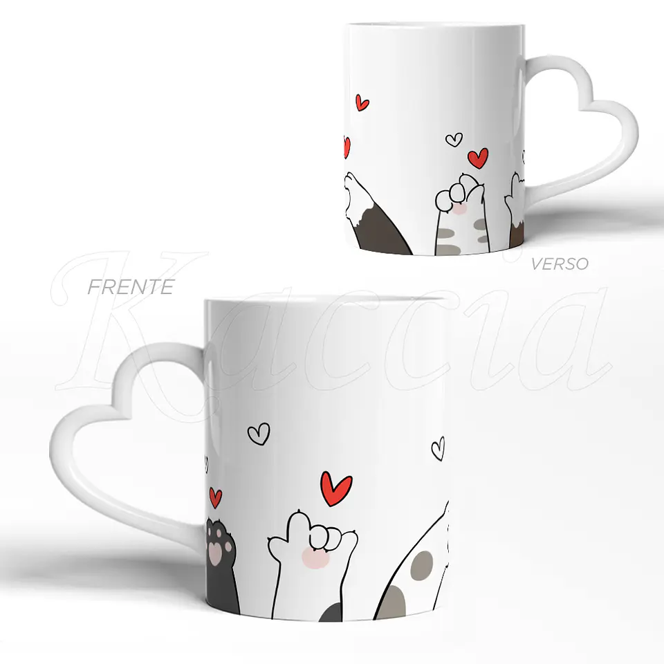 Caneca Gatinhos Love 5