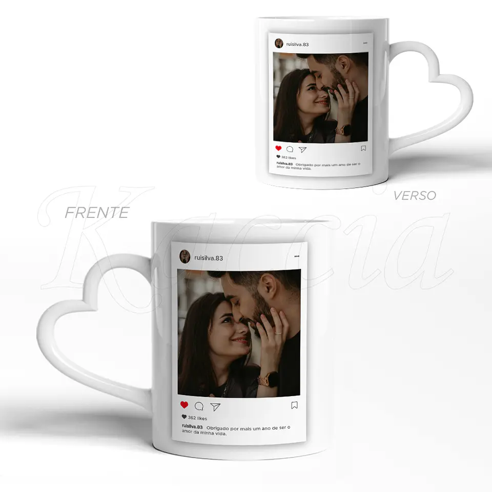 Caneca Personalizada Instagram Simple 6