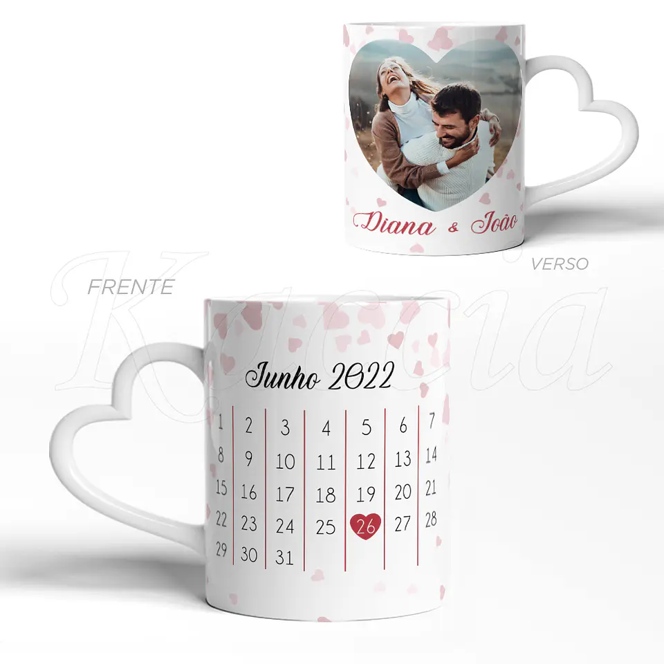 Caneca Personalizada Data Especial com Foto 7