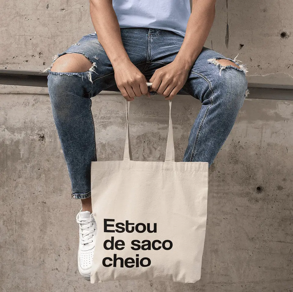 Saco Tote Bag Saco Cheio 5