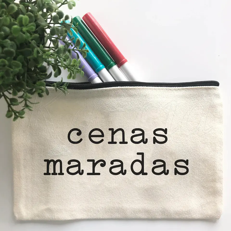 Nécessaire / Estojo Cenas Maradas 5