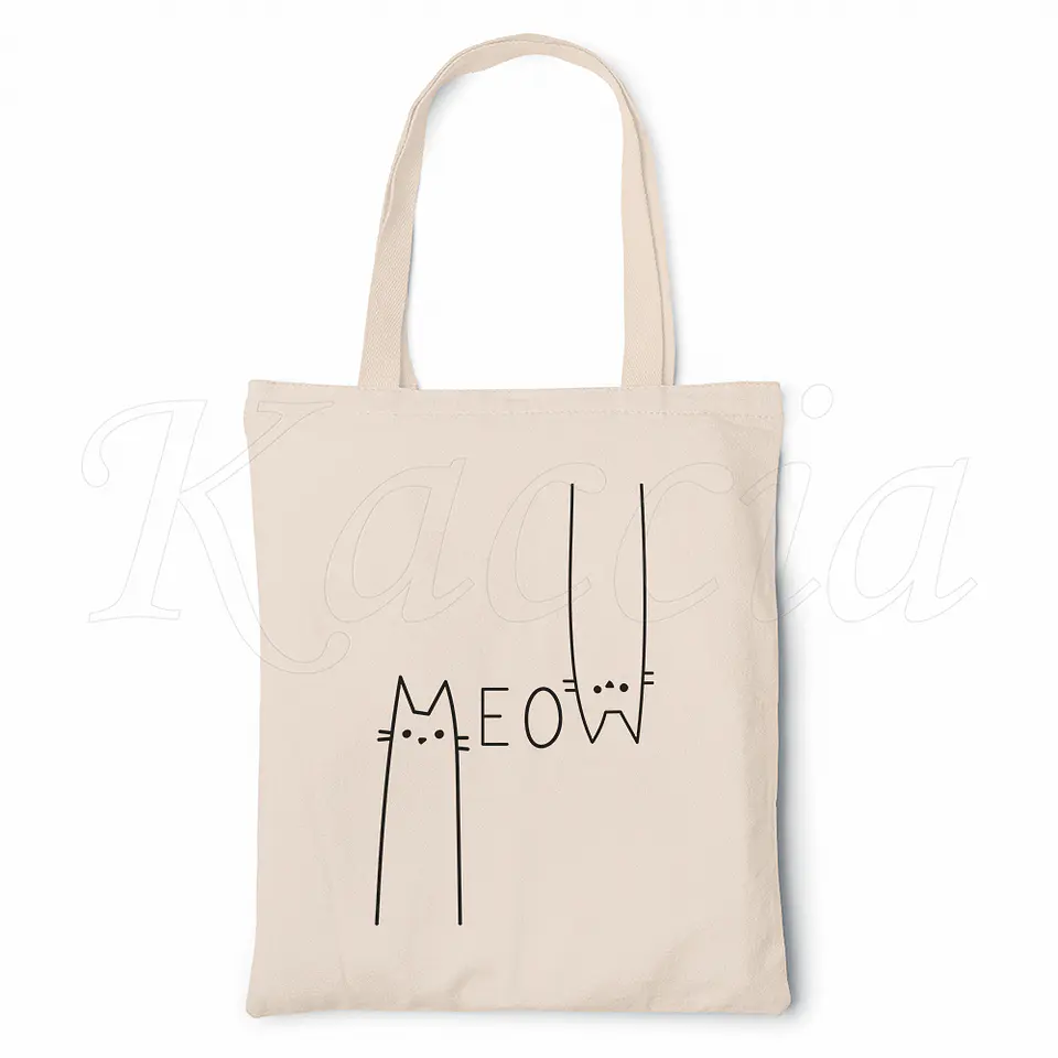 Saco Tote Bag Meow 2