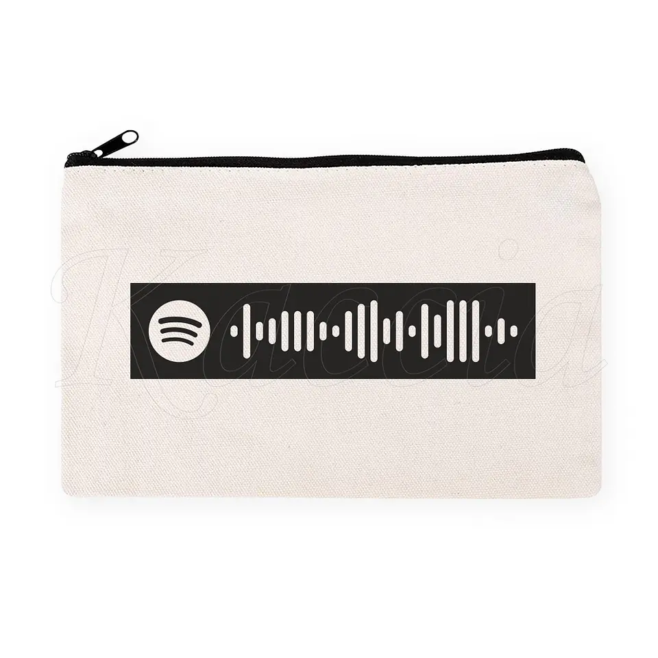 Nécessaire / Estojo Personalizado Spotify Code 2