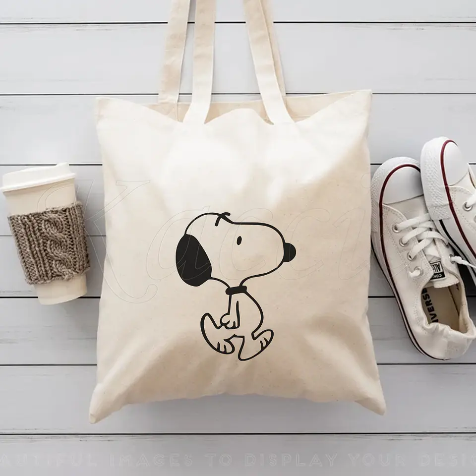 Saco Tote Bag Snoopy 4