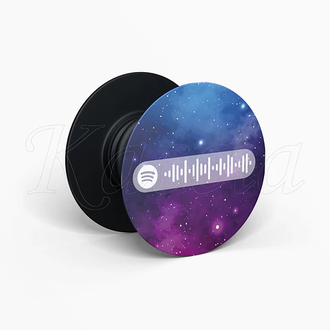 Pop Socket Personalizado Spotify Space