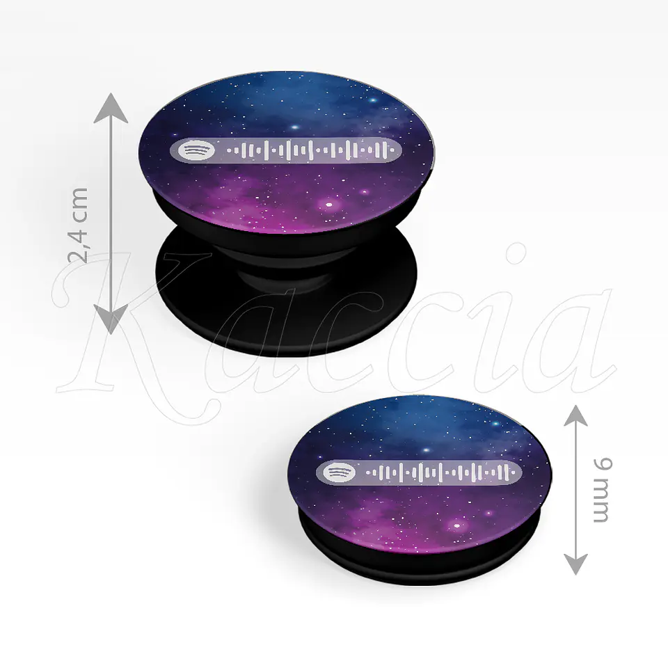 Pop Socket Personalizado Spotify Space 4