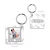 Porta-chaves Spotify Square Mármore Branco
