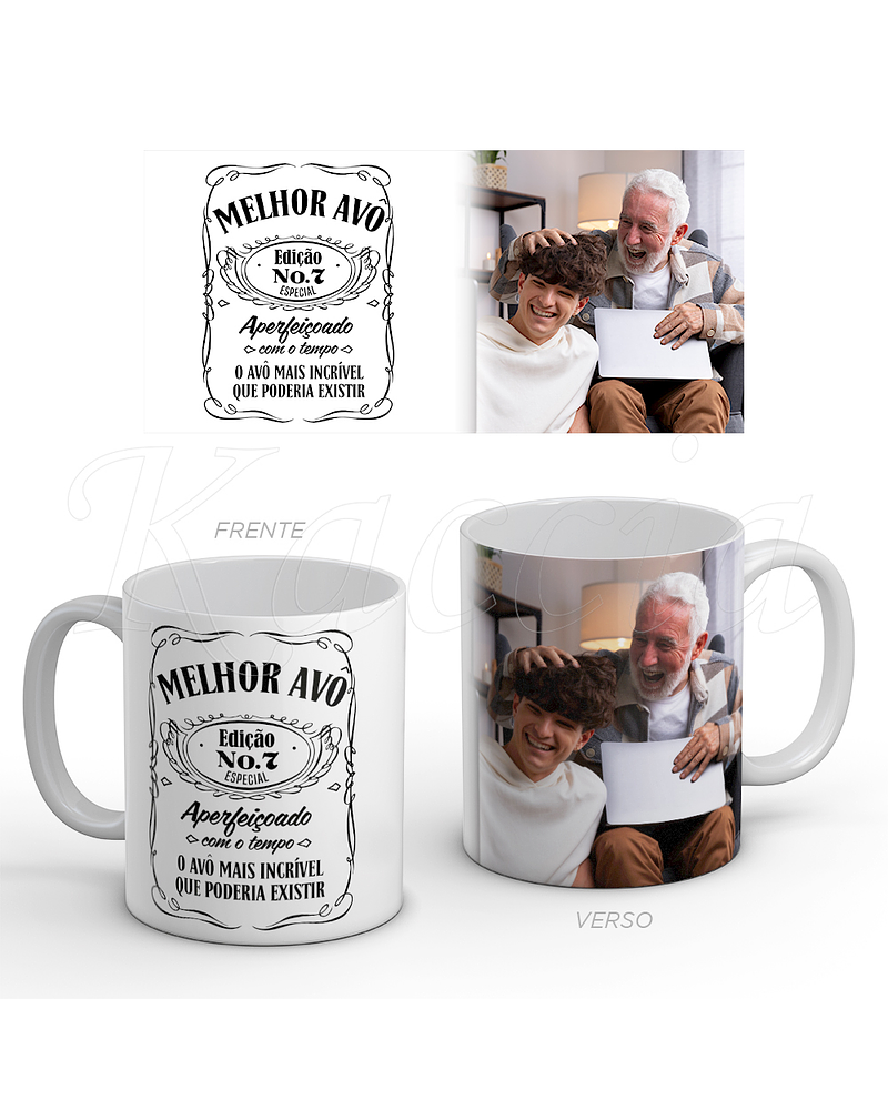 Caneca Personalizável Mais Incrível Jack Daniel's com Foto