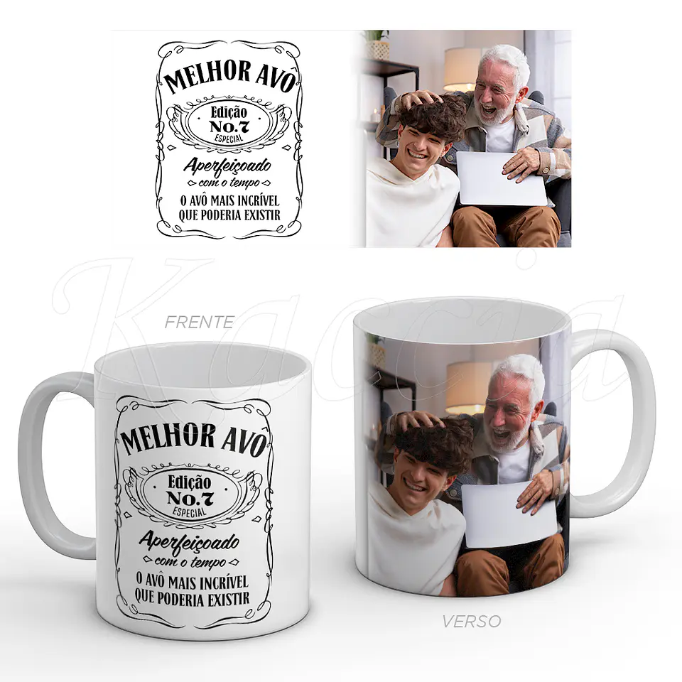 Caneca Personalizada Mais Incrível Jack Daniel's com Foto 1