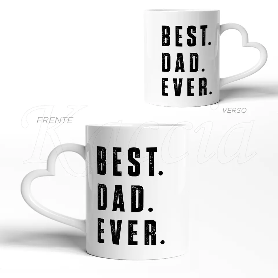 Caneca Best Dad Ever 5