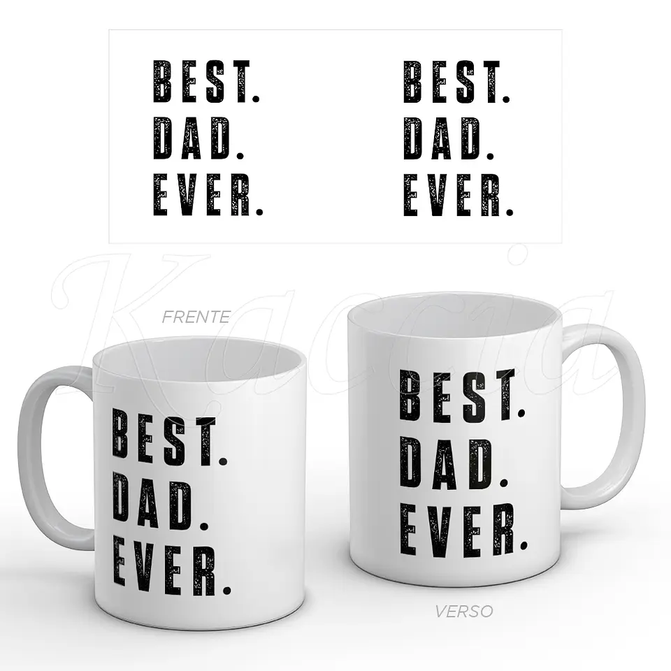 Caneca Best Dad Ever 1