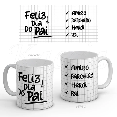 Caneca Dia do Pai