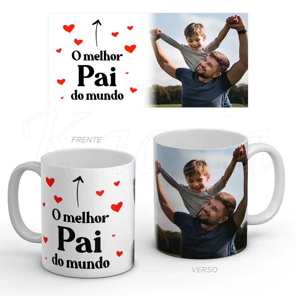 Caneca Personalizada Melhor do Mundo com Foto 1