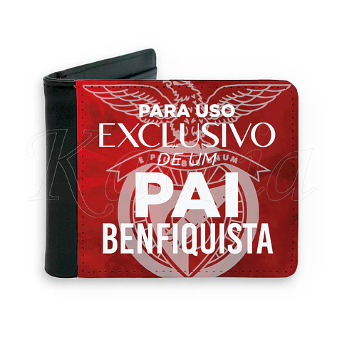 Carteira de Homem Personalizada Benfica