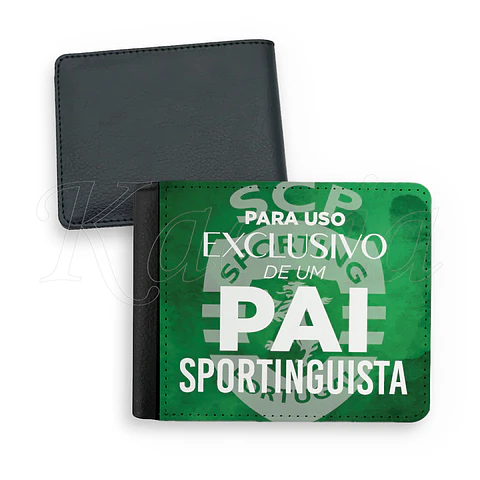 Carteira de Homem Personalizada Sporting
