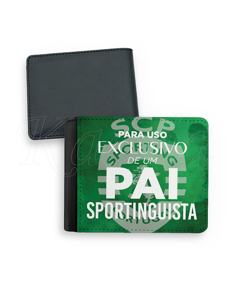 Carteira de Homem Personalizável Sporting