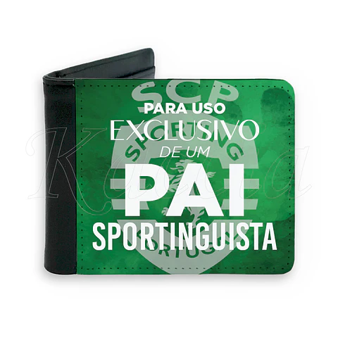 Carteira de Homem Personalizada Sporting