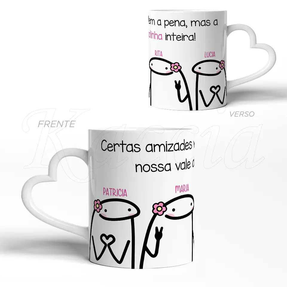 Caneca Amizade Galinha Flork 3