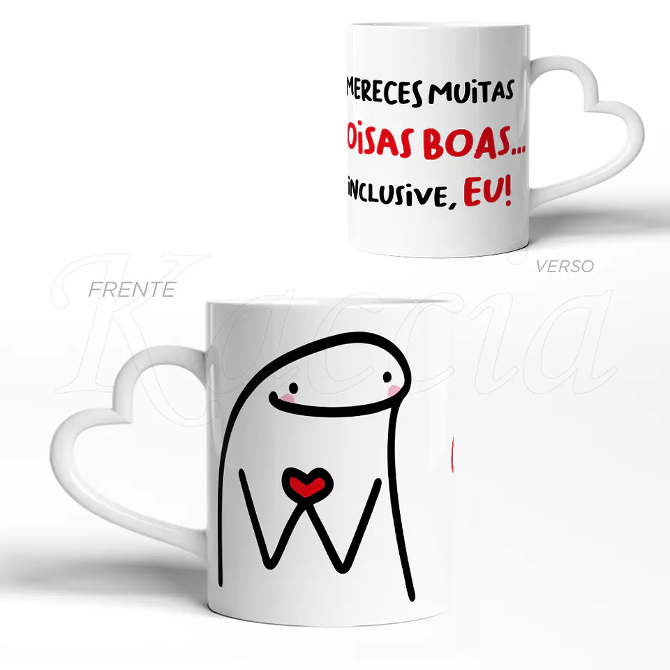 Caneca Mereces Coisas Boas Flork 3