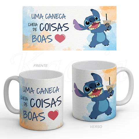 Caneca Coisas Boas Stitch