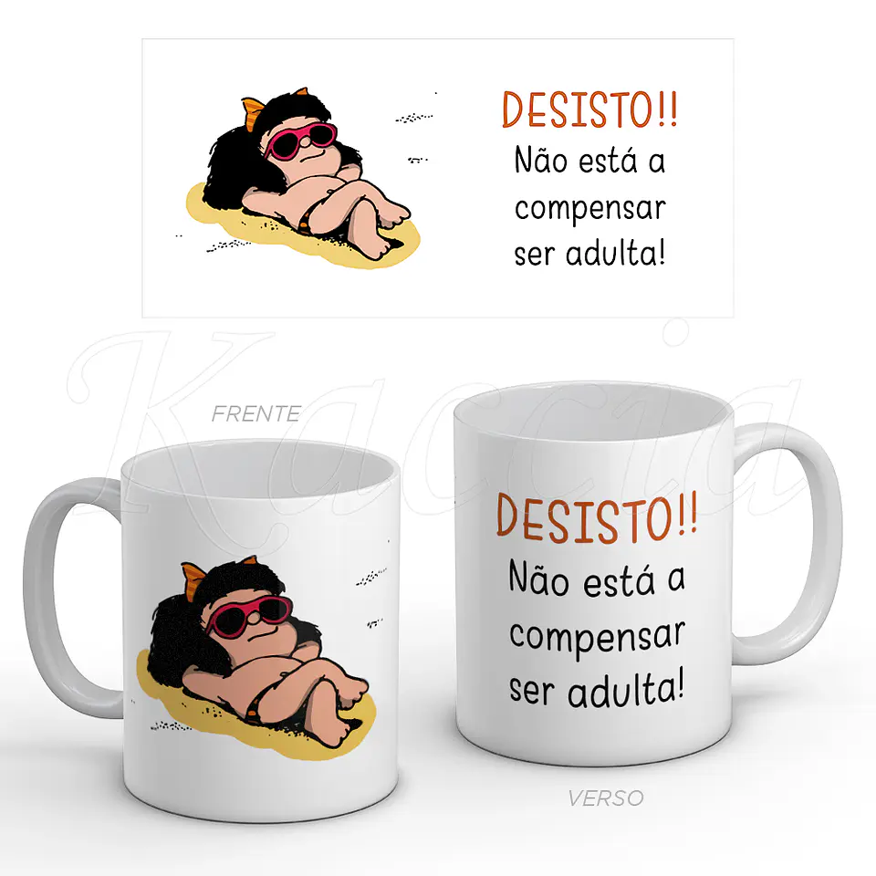 Caneca Desisto Mafalda 1
