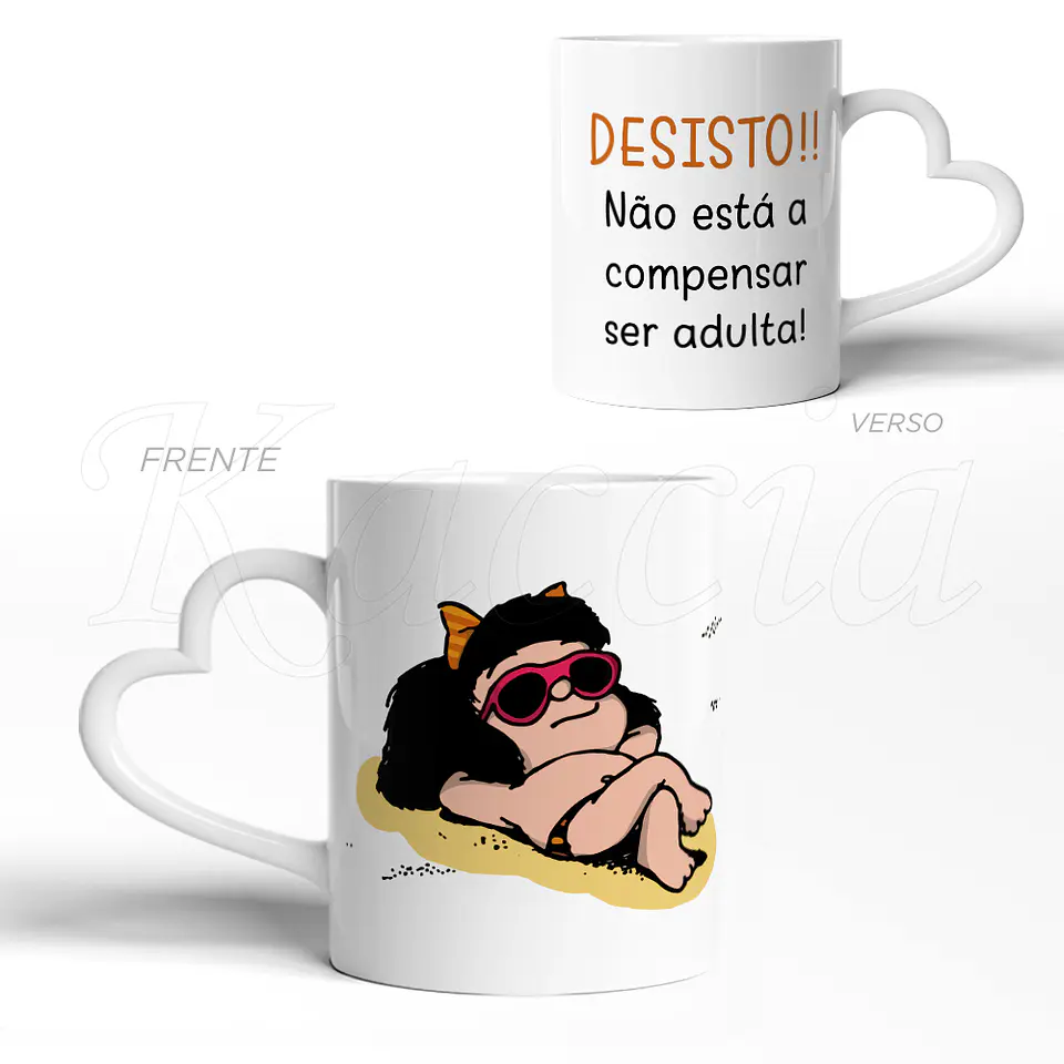 Caneca Desisto Mafalda 3