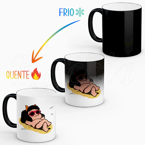 Caneca Desisto Mafalda
