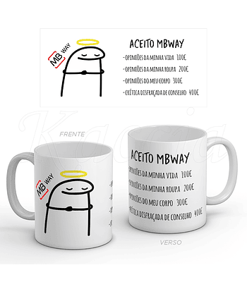 Caneca Aceito MBway Flork