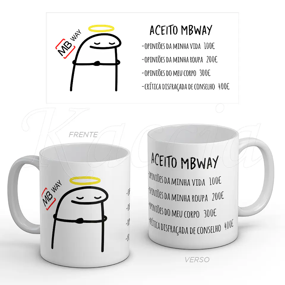 Caneca Aceito MBway Flork 1
