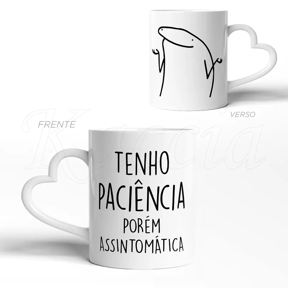 Caneca Paciência Assintomática Flork 3